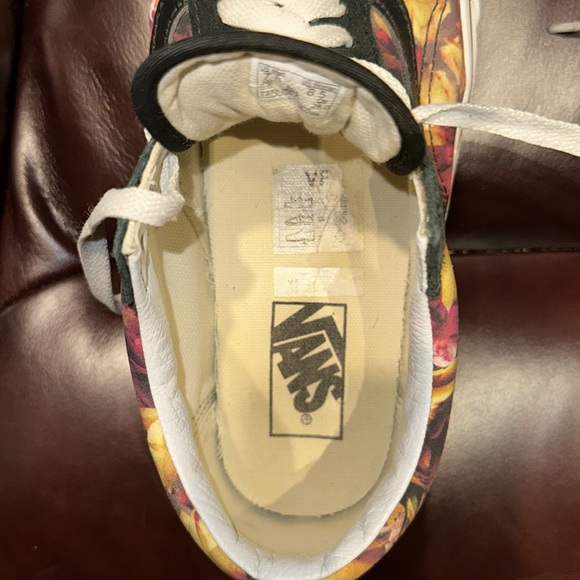 Vans Old Skool Floral & Stripe Shoes - Picture 8 of 15